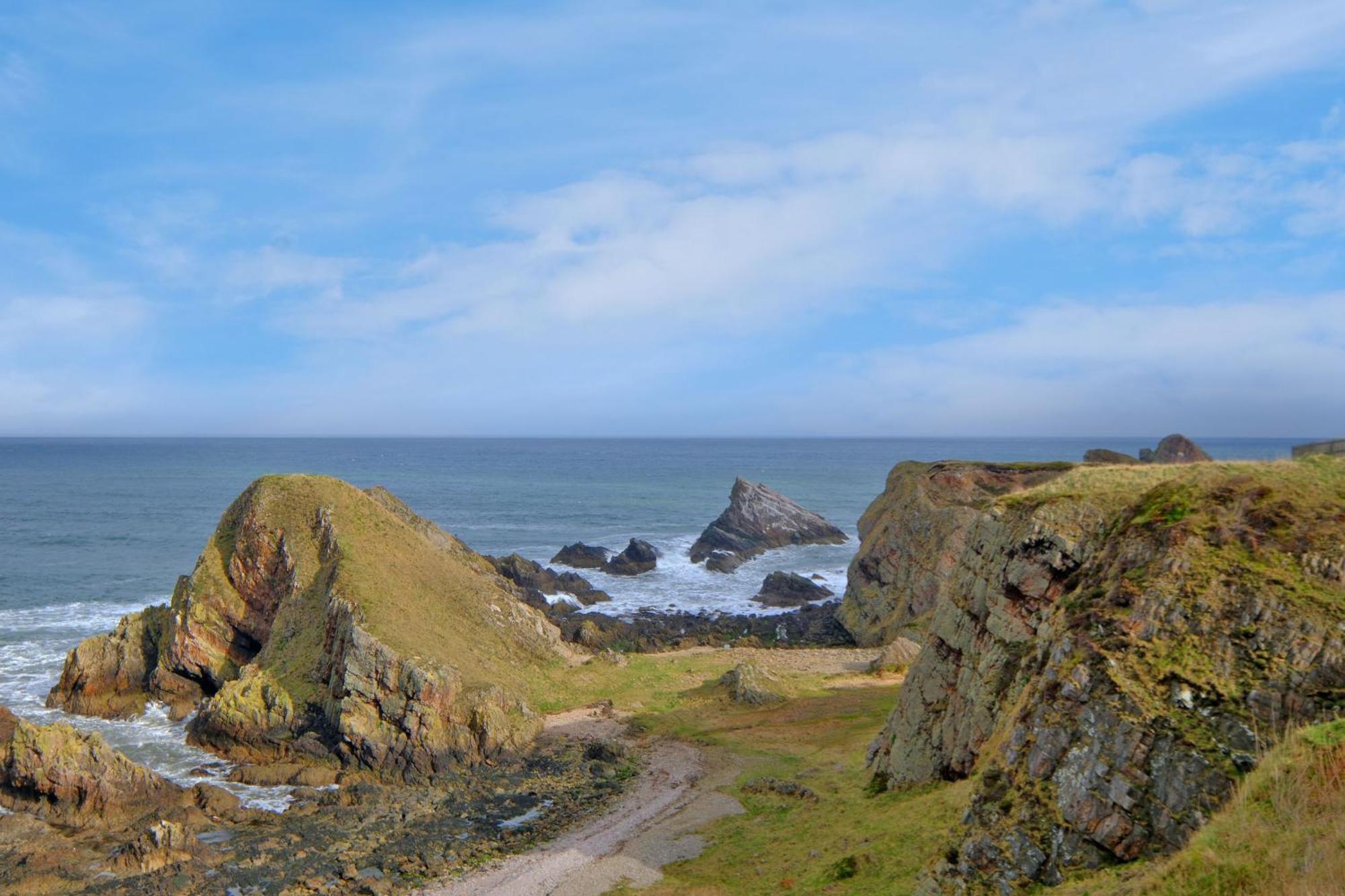 Cliff Top Cottage With Sea Views Portknockie ภายนอก รูปภาพ