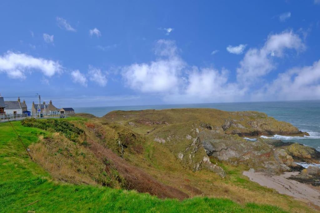 Cliff Top Cottage With Sea Views Portknockie ภายนอก รูปภาพ