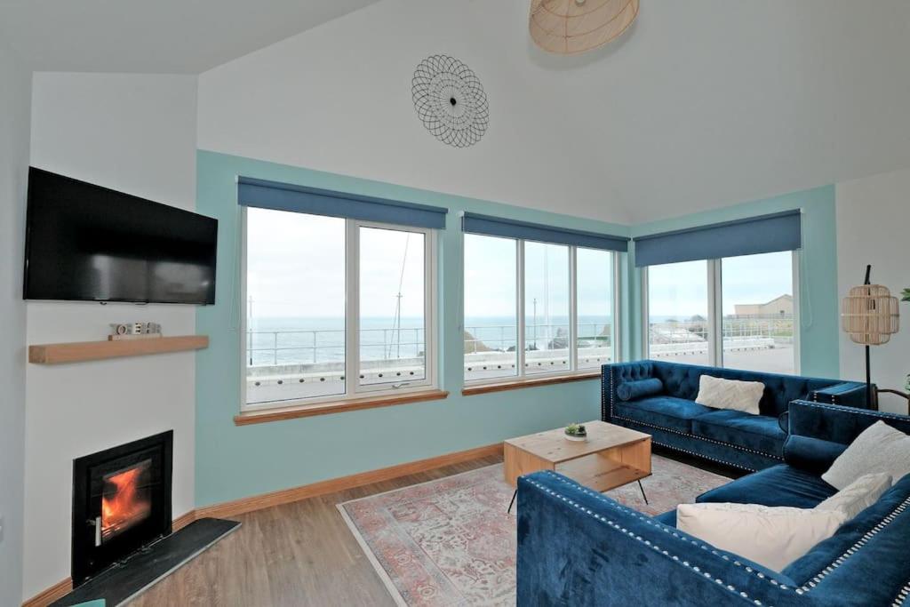 Cliff Top Cottage With Sea Views Portknockie ภายนอก รูปภาพ